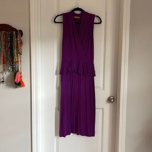 Sun and Sway dress -Anthropologie- size medium. Beautiful ruffle at hip!